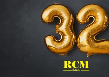 RCM, d.o.o. Celebrates Its 32nd Anniversary