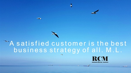 A satisfied customer is the best business strategy of all