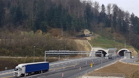 Motorway till border crossing Gruskovje is built.